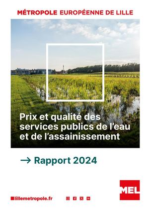Rapport prix et qualité des services de l'eau MEL 2024