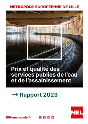 Rapport 2023 Prix et qualité des services publics de l'eau et de l'assainissement