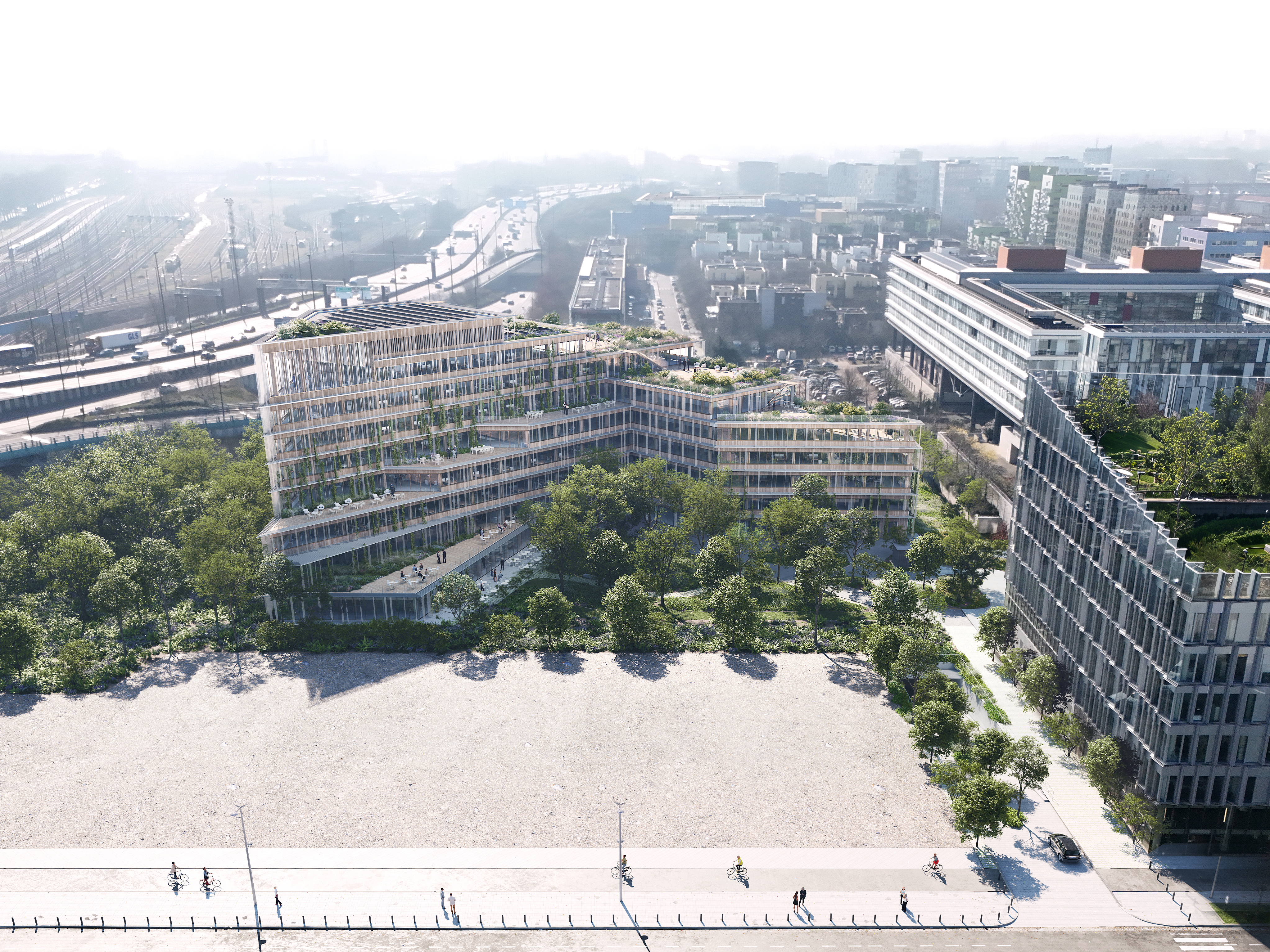 Projection MEL2, Copyright Kengo Kuma & Associates - L'autre image