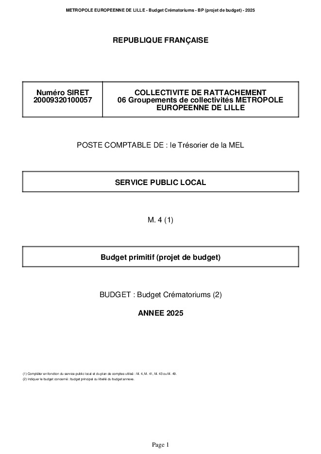 Budget Primitif 2025 Maquette crématoriums (.pdf)
