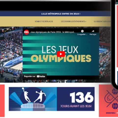 Jeux olympiques dans la métropole : le site est en ligne !