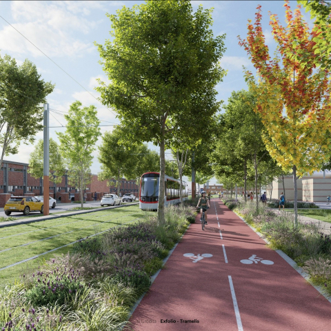 Tramway du pôle métropolitain Roubaix–Tourcoing : le projet officiellement déclaré d'utilité publique