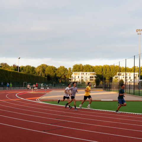 Nouvelle piste athlétisme Lambersart 09/26