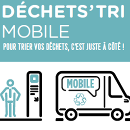 Reprise d’activité pour les Déchets’tri mobiles, un service proposé par la Métropole Européenne de Lille  