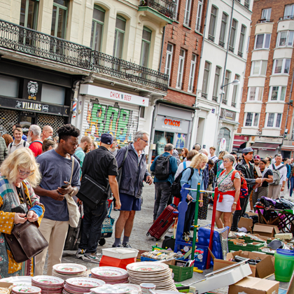 La Métropole Européenne de Lille mobilisée pour la réussite de la braderie