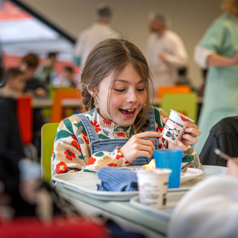 Label « Ici je mange local » : De la ferme à la cantine