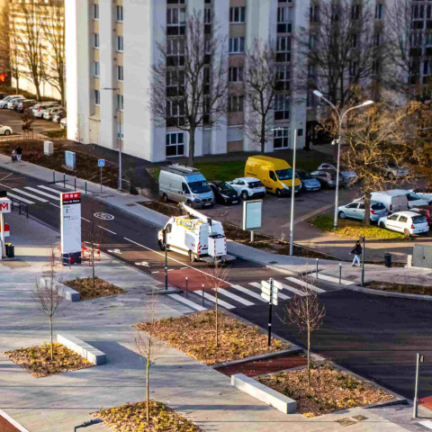Nouveau pôle d’échanges au Fort de Mons