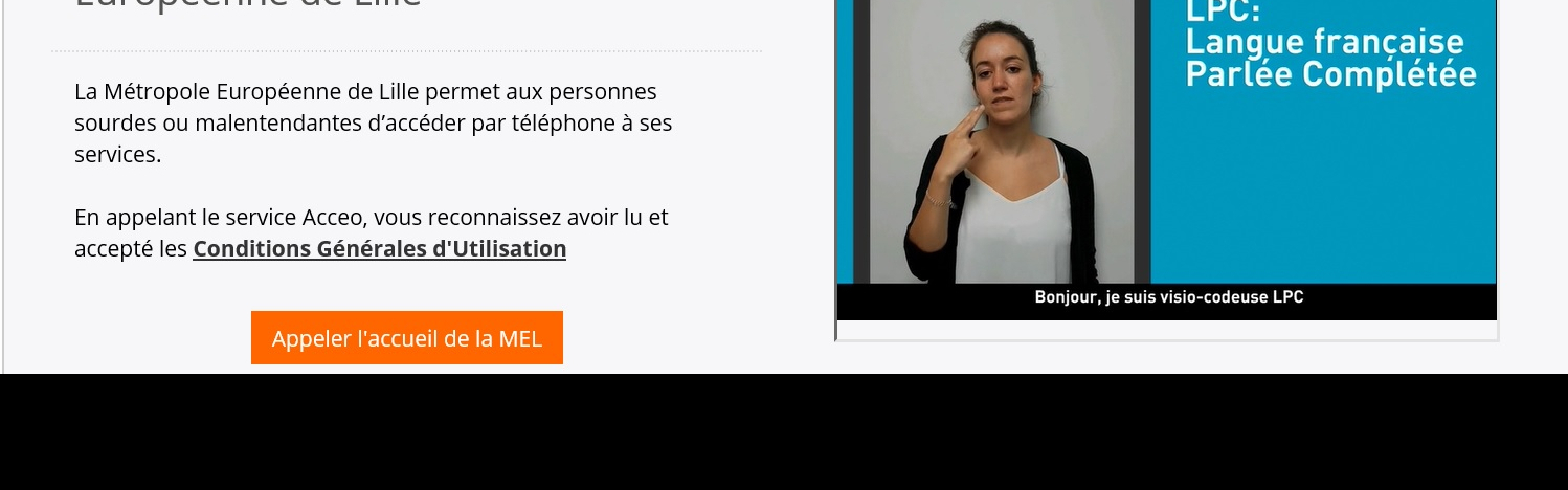 La Métropole Européenne de Lille facilite l’accès à ses services grâce à l’application Acceo