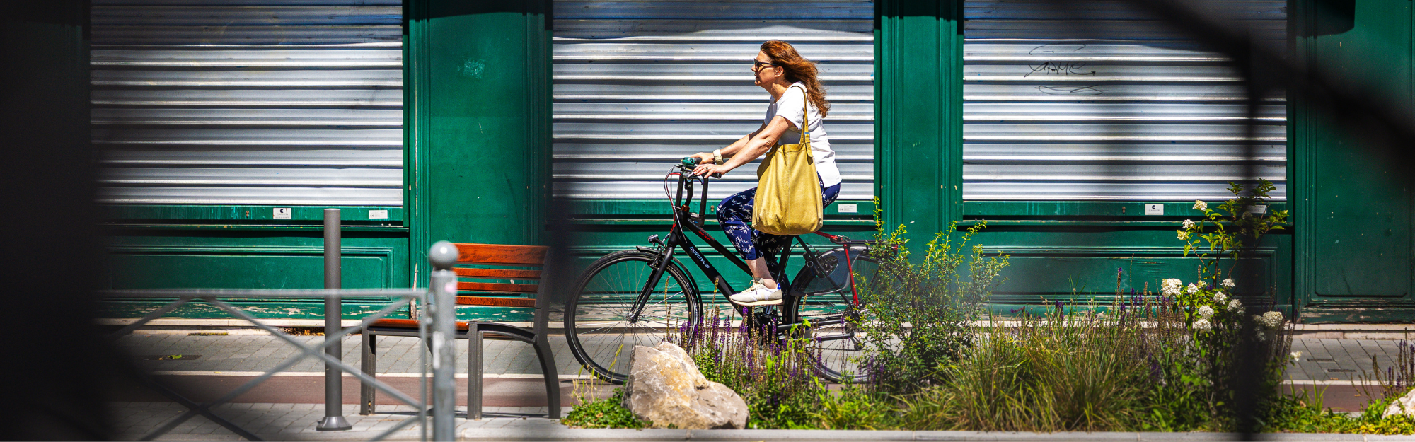 Rue de Wazemmes à Lille : plus de vélo, de nature et de fraîcheur !
