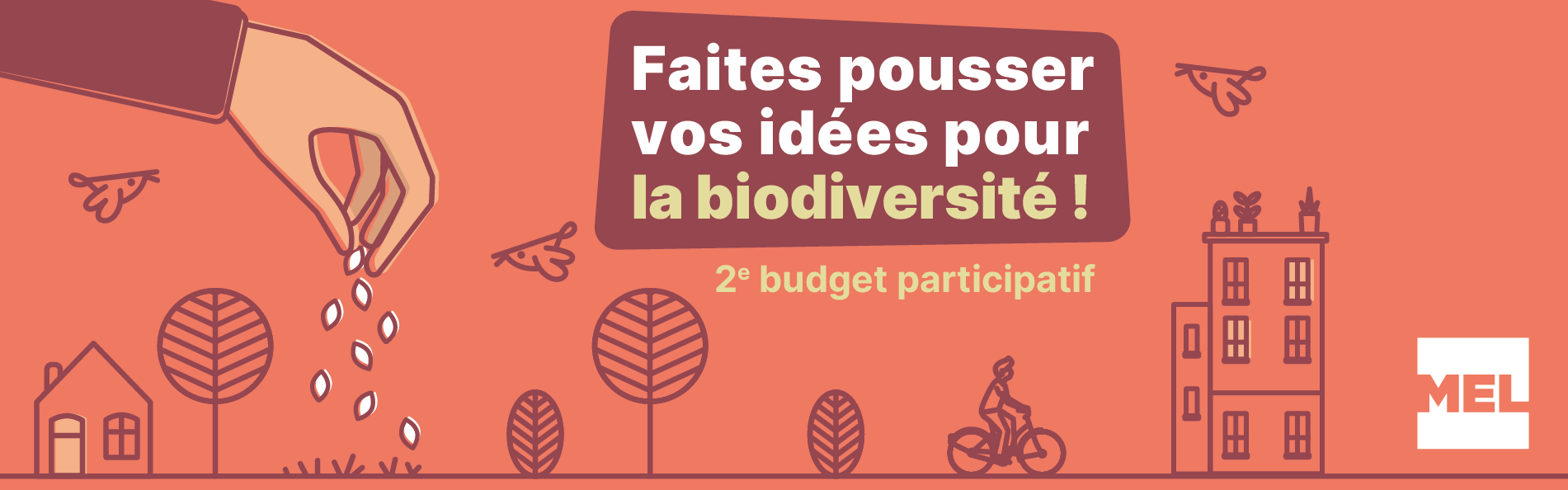 Budget participatif - 35 projets citoyens retenus pour renforcer la nature sur le territoire métropolitain