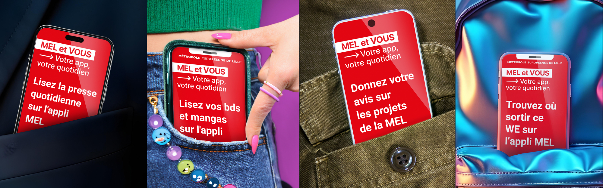 Toute la MEL dans votre poche : découvrez l’application MEL et VOUS !