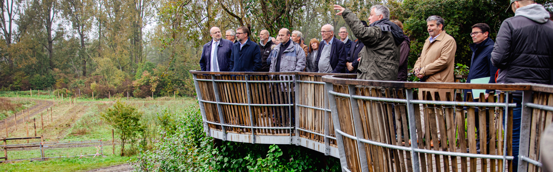 Avec l’inauguration de la zone humide de La Gîte à Santes, la Métropole réaffirme son engagement en faveur de la biodiversité