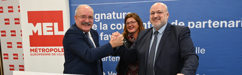 Convention pour l’emploi, la MEL et le Département du Nord s’unissent pour renforcer l’insertion professionnelle des allocataires du RSA