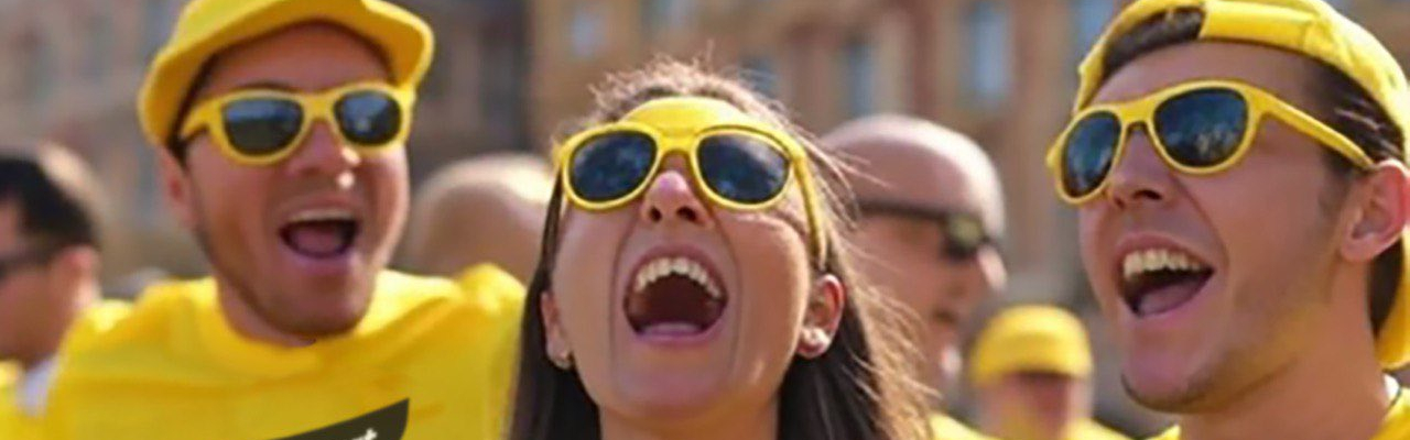 Grand Départ du Tour de France :  TOUS EN JAUNE !