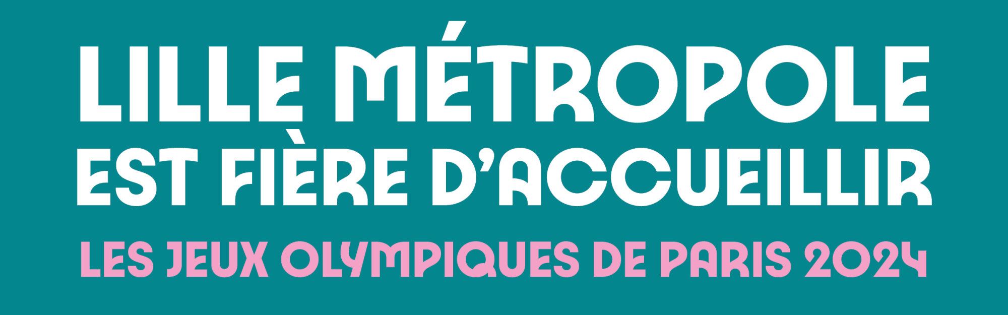 Lille Métropole est fière d'accueillir les Jeux Olympiques de Paris 2024