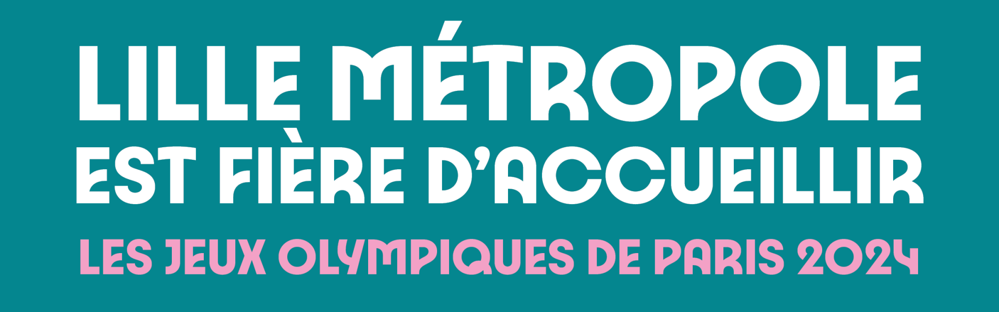 Lille Métropole est fière d&#039;accueillir les Jeux Olympiques de Paris 2024