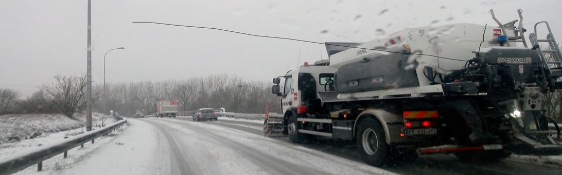 Pour une viabilité hivernale optimale, la MEL s’engage à garantir de bonnes conditions de circulation aux usagers de la route