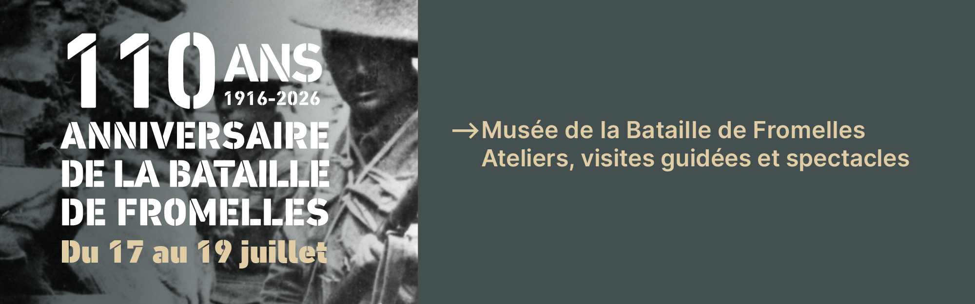 110e anniversaire de la Bataille de Fromelles : entre mémoire et découverte