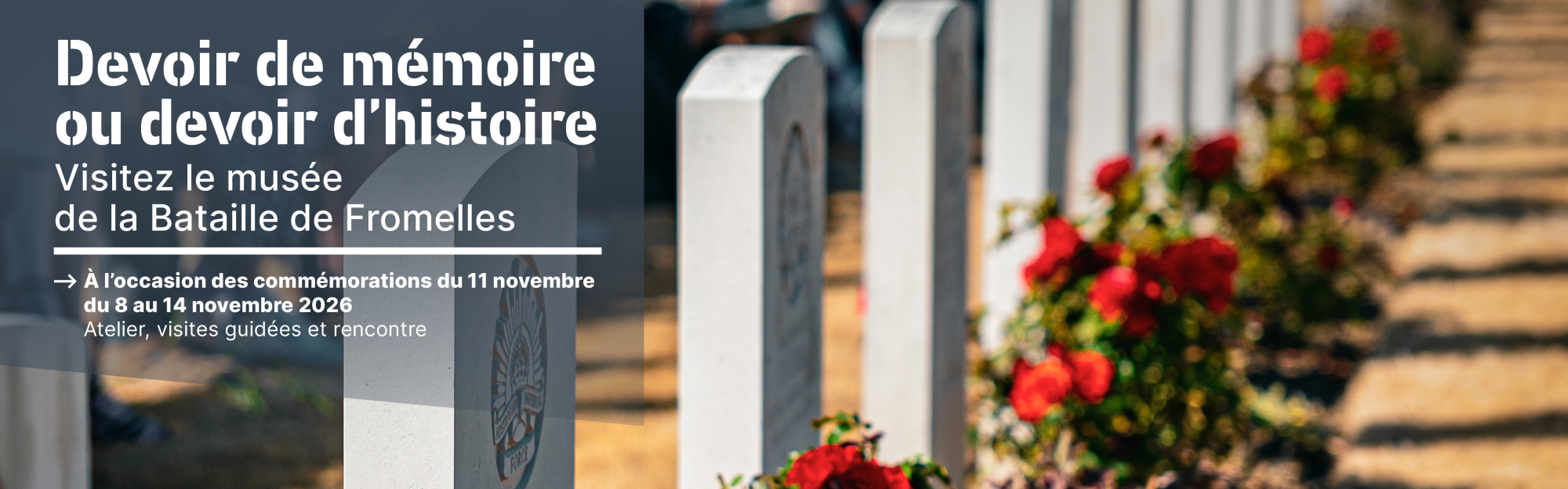 11 novembre : un programme spécial au Musée de la Bataille de Fromelles