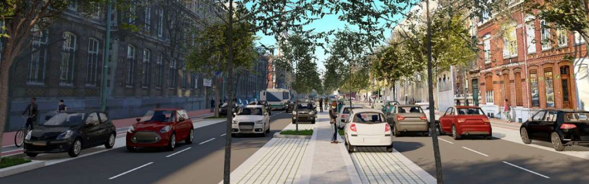 La Métropole Européenne de Lille approuve les travaux  de requalification du boulevard Gambetta à Tourcoing