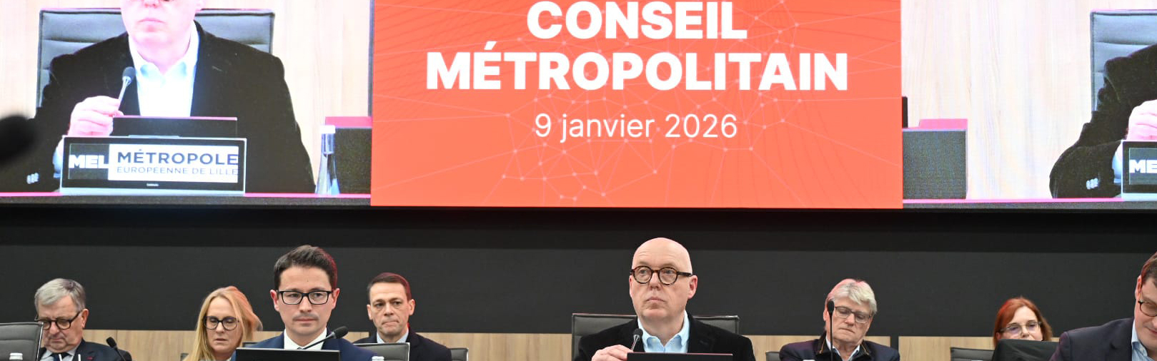 Éric Skyronka prend la présidence de la Métropole Européenne de Lille 