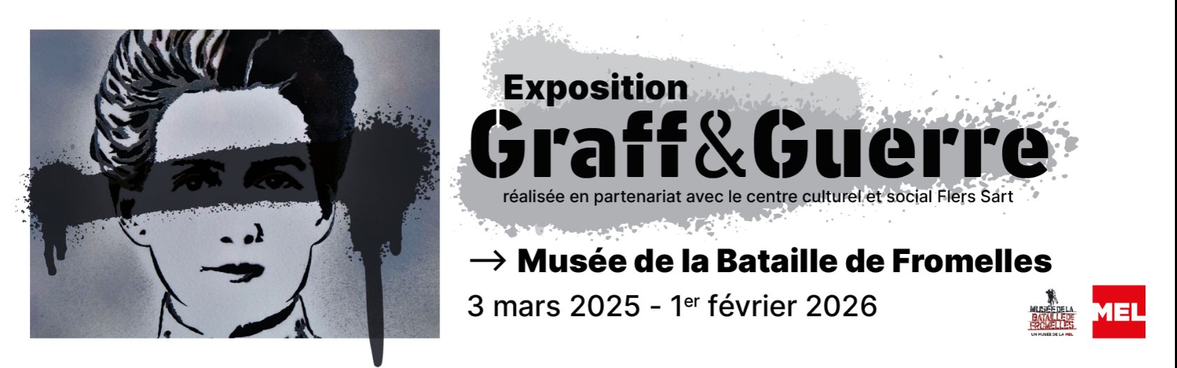 Quand le Street Art raconte la guerre : découvrez la nouvelle exposition inédite du Musée de la Bataille de Fromelles