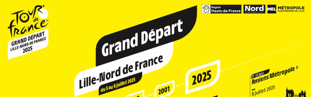 En 2025, la MEL sera plus que jamais terre de vélo en accueillant le Grand Départ du Tour de France