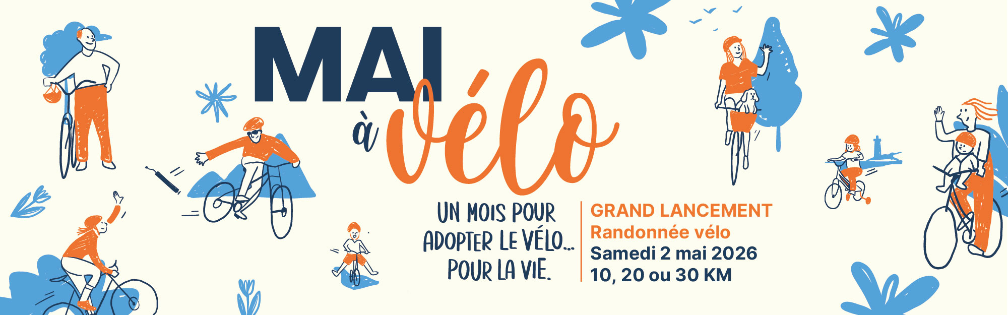 Mai à vélo - grand lancement samedi 2 mai