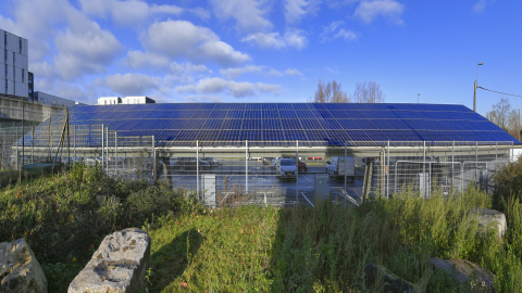 Ombrière photovoltaïque