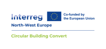 Logo projet Interreg Europe Circular Building Convert - Co-funded by the European Union