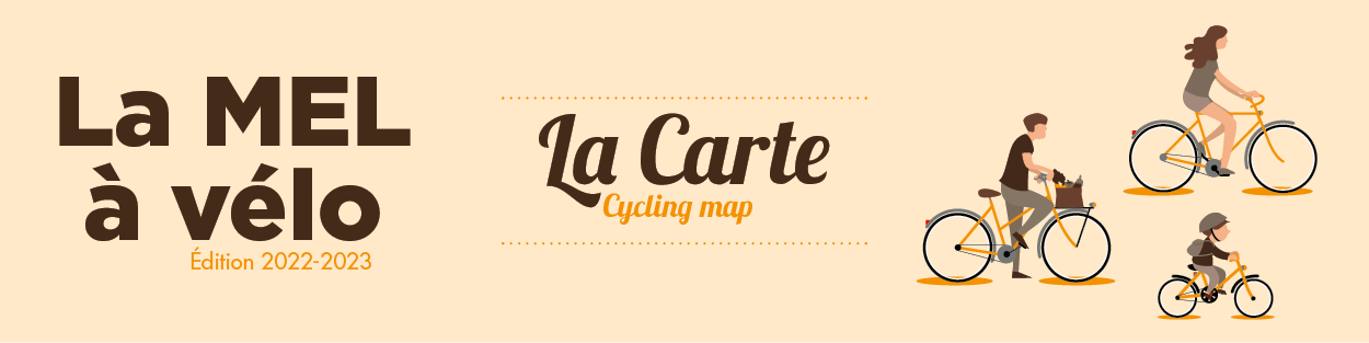 Carte MEL à vélo