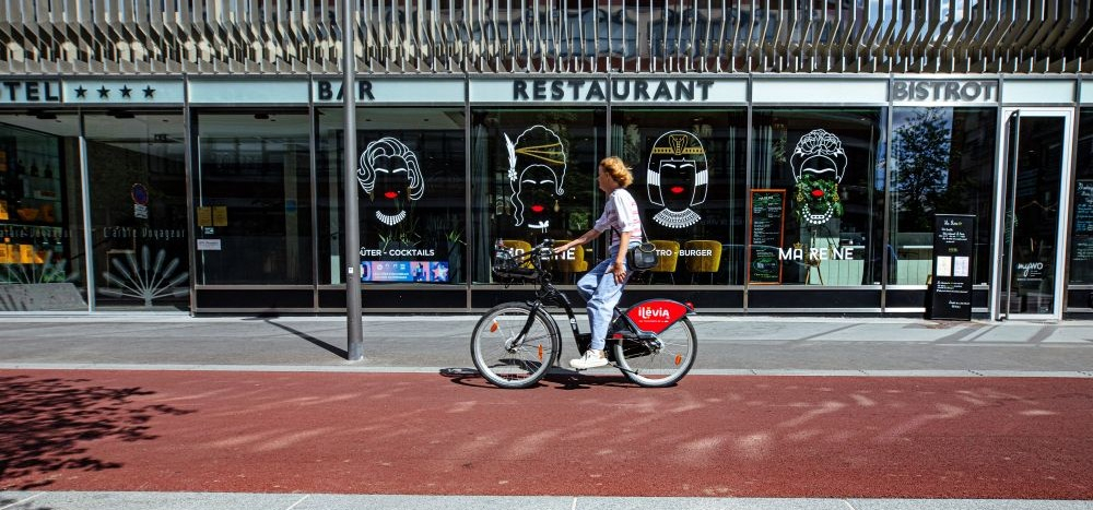 cycliste en ville