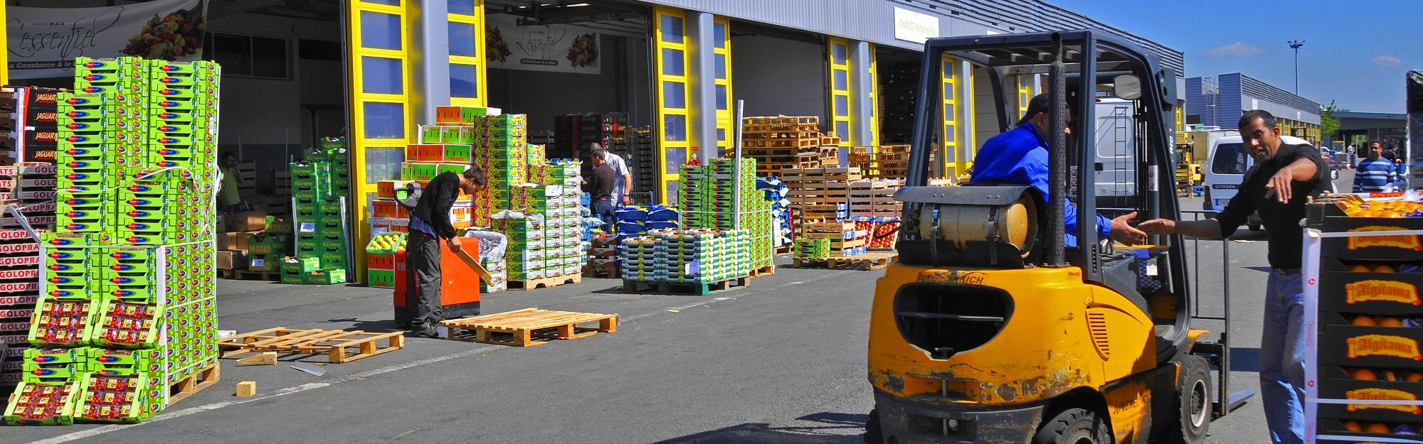Marché de gros à Lomme