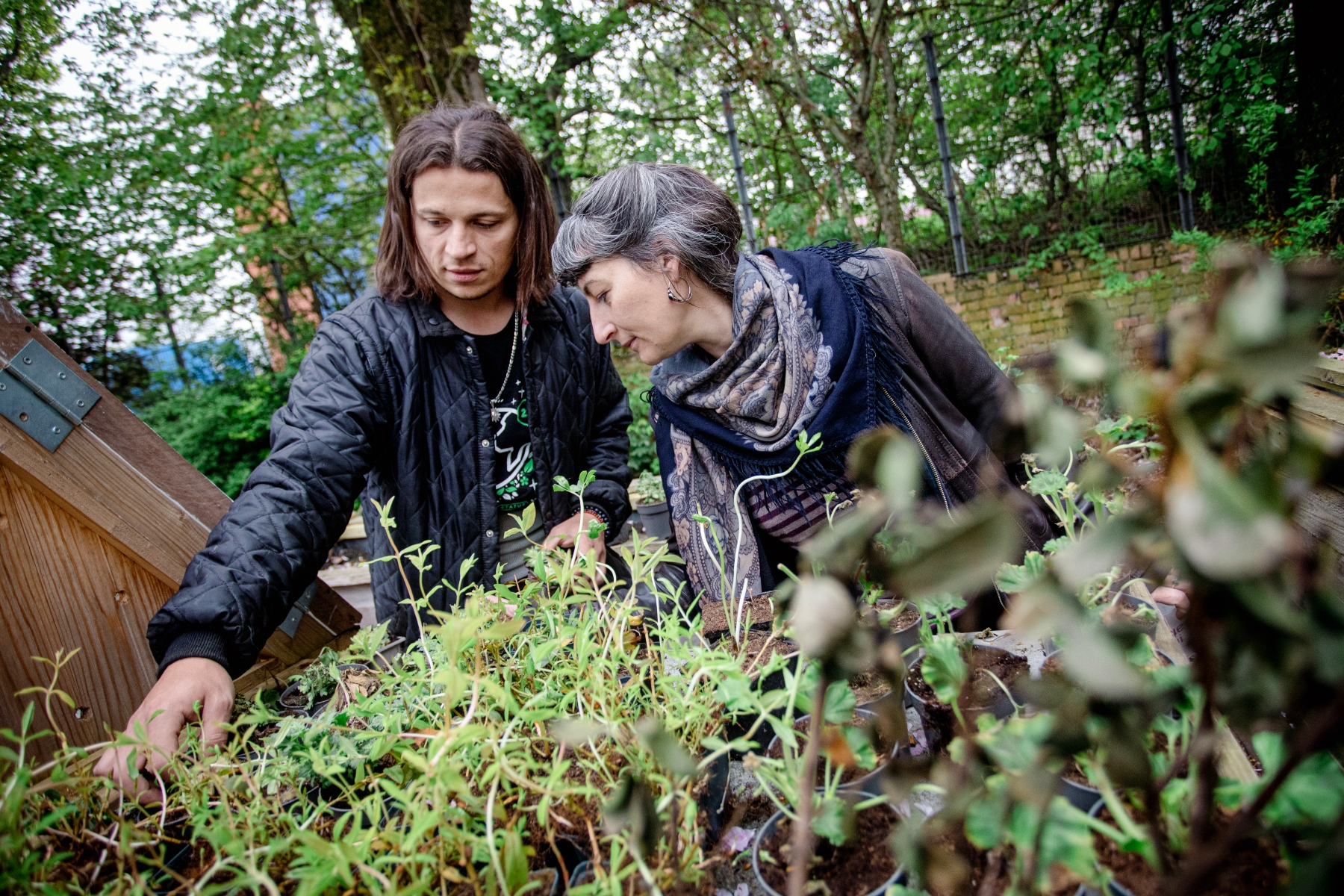 La Fabrique de l'Emploi lors d'un atelier participatif organisé lors des 48h de l'agriculture urbaine 2023