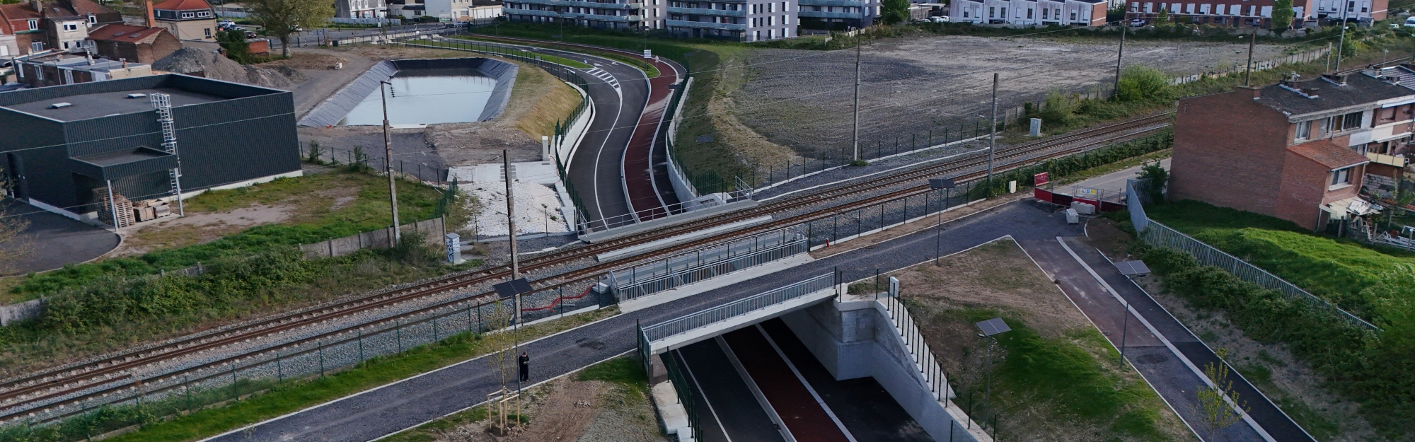 Vue aérienne de la Lino 2